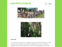 Tablet Screenshot of danpatchstables.com